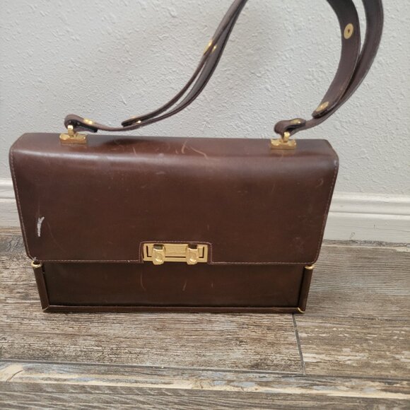 Michelangelo Florence Leather Vintage Handbag, Loved with a few scuffs - Picture 11 of 12